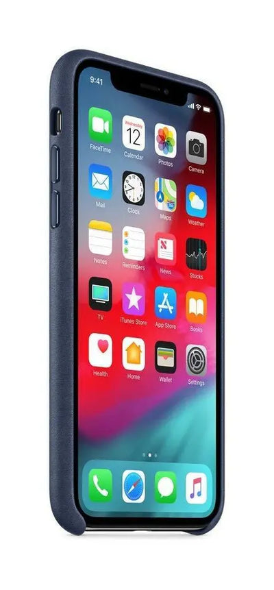 IPhone X Leather Case Back Cover